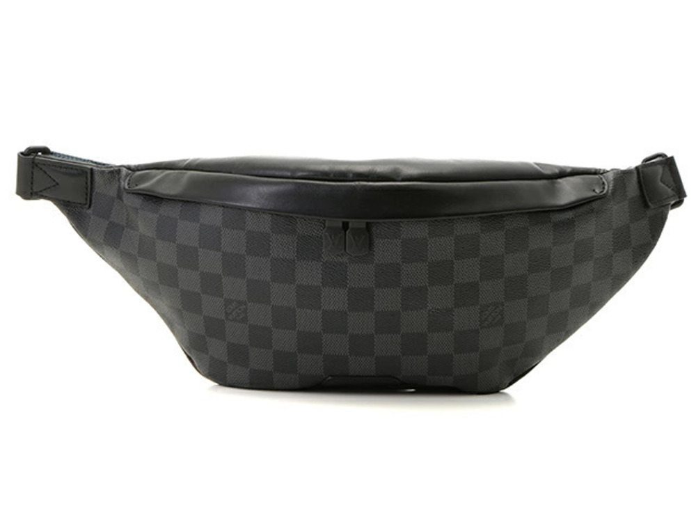 LOUIS VUITTON Discovery Bumbag Damier Graphite Black YI